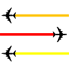 planes colour