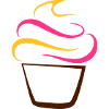 Cupcake pen drawing