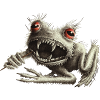Werfrosch - Frog with toothpick