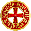 Templar Cross gold & rubies