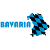 Bavaria flag map