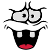 Insecure Anxious Comic Cartoon Face