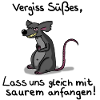 Ratte Spruch