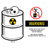 Warning toxic