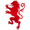 Wappen Loewe rot