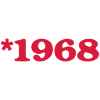 Anniversaire - né en 1968 *