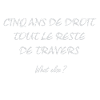 5 ans de droit