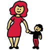 Mutter / Oma + Kind 3