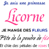 Princesse licorne