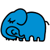 Mutter - Kind Elefant