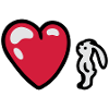 Bunny with Heart 3