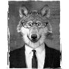 Loup costume