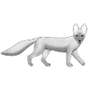 Arctic fox look