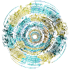 Music Circle Blau Gelb