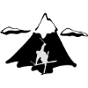 Ski freestyle with mountain
