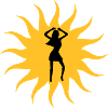 Danse du soleil fille