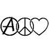 ANARCHY PEACE & LOVE