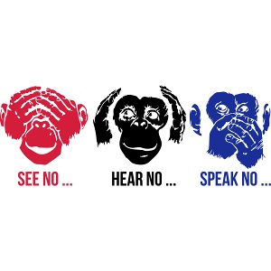 See Hear Speak No Evil 3C