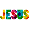 Jesus - Colourful