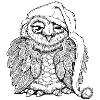 sleepy owl