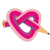 pencil heart