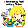 Sharing food