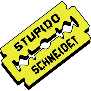 Stupido schneidet Logo