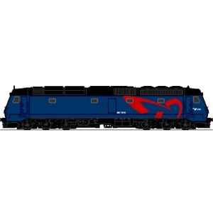 DSB litra ME blå