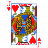 Spielkarte Bube