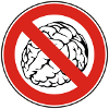 NO BRAIN