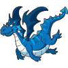 Azure Dragon Cartoon