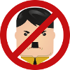 Emoticon - Gegen Rechts