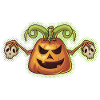 Halloween Evil Scary Pumpkin
