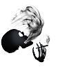 Smoking Skull