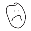 sad face