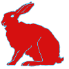 Roter Hase