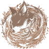 a fox at the Burrow