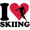 I love Skiing - Ski