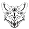Minimalist fox