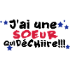 mA SOEUR déchire