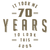 70th Birthday T-shirt