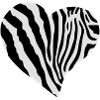 Zebra-Muster