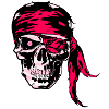 Death skull Pink