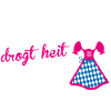 Dirndl drogt Freundin