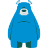 blue bear
