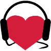Musiclover | Herz | Heart | Kopfhörer | Musik |
