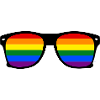 glasses rainbow