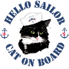 cat on board