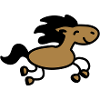 Horse jumps 2