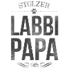 Stolzer Labrador-Papa